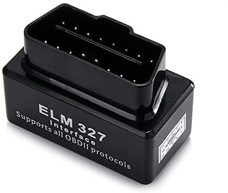 dhruv hub Vehicle OBDII 2 Scanner Black Bluetooth ELM327 Auto Diagnostic Scan Tool OBD Reader