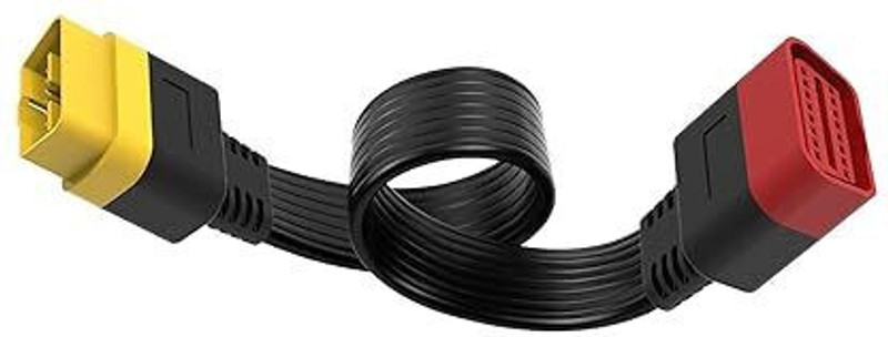 RG Obd2 Extension Cable Obdii Male To Female Extension Cable 36Cm/1.2 Feet OBD Interface
