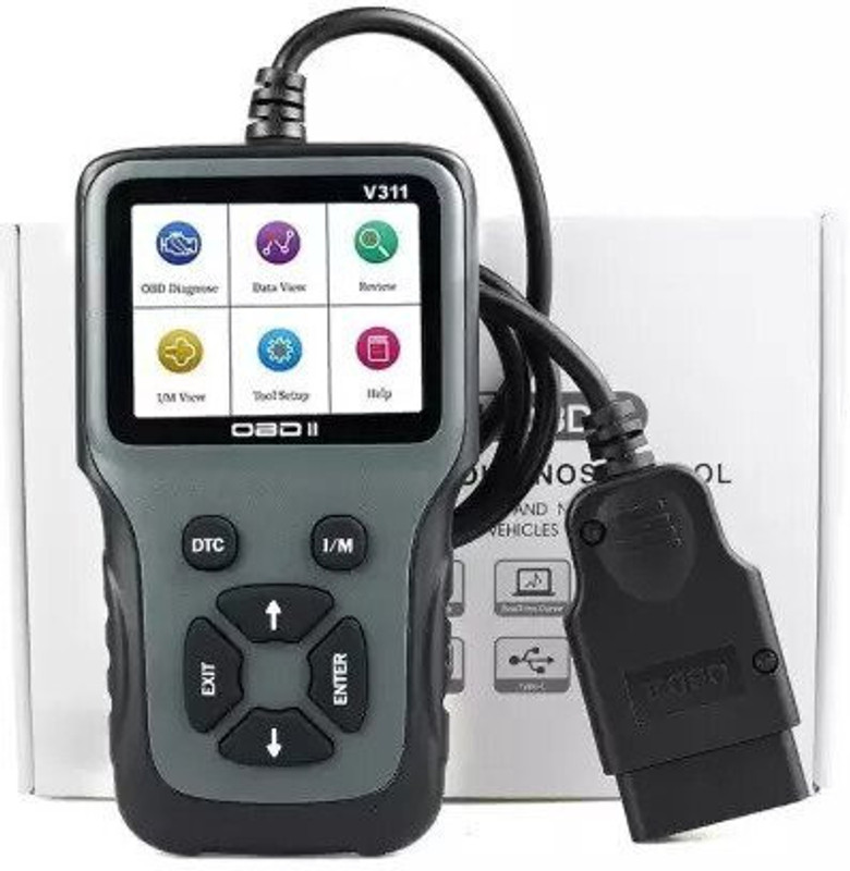 RG Bs6 bike Obd scanner V311 Smart MultiPin Converter OBD Adapter OBD Reader