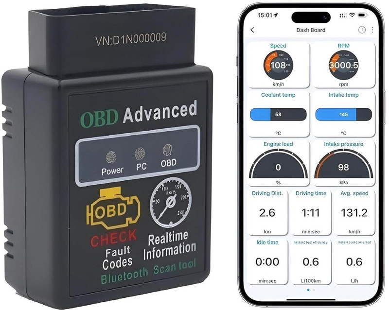 Mr fix Wireless Engine Fault Detector Auto Car Scanner OBDII OBD2 ELM327 OBD Reader