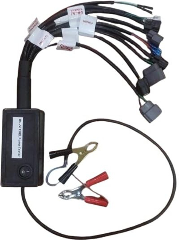 Obdking BS6 Fuel Pump Tester Kit – Petrol/Diesel Pressure Gauge for Vehicles OBD Interface