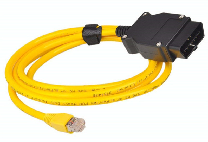 TGA ENET Cable OBDII to RJ45 Ethernet for F/G/I Series Coding & Diagnostics OBD Interface