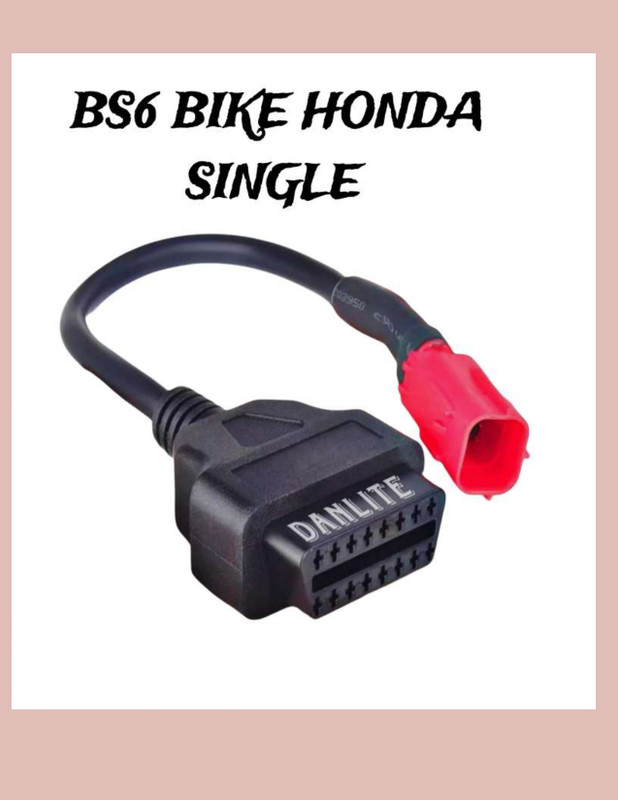 Danlite honda bs6 bike diagnostic cable OBD Reader