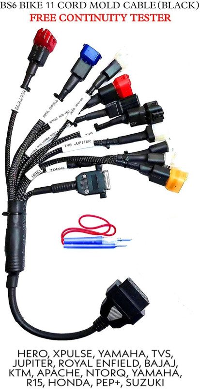 FREEFACE 11 MOLD CABLE +LED LIGHT OBD Reader