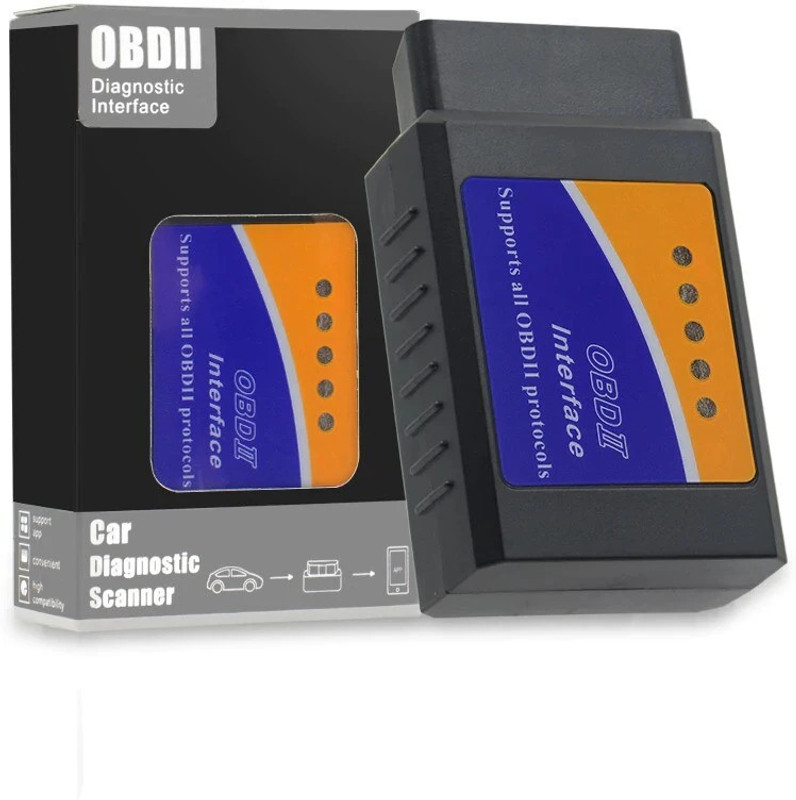RG ELM327 V 1.5 Bluetooth OBD-II scanner with advance barcode for easy installation OBD Interface