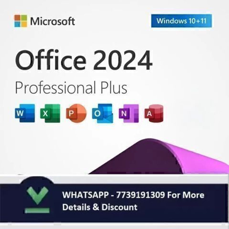 MICROSOFT Office Home 2024,One-time purchase for 1 PC,Lifetime License(Win Os Support)
