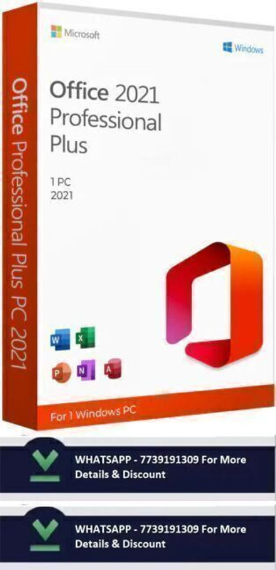MICROSOFT Office Professional Plus 2021 - 1 User/PC, Lifetime Validity (Activation Key)