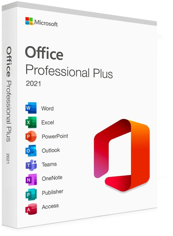 MICROSOFT Office Professional Plus 2021 (1 User/PC, Perpetual License) for Windows
