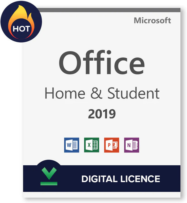 MICROSOFT Office Home & Student 2019 (1 User, Lifetime Validity) - One Time Purchase