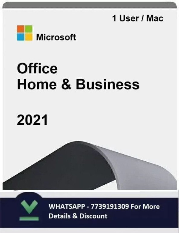 MICROSOFT OFFICE HOME & BUSINESS 2021 EMAIL BIND (EMAIL DELIVERY) ( 1 MAC ) LIFETIME