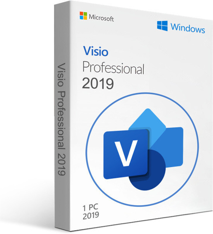 MICROSOFT Visio Professional 2021(New) for Windows (1 User, Lifetime Validity)