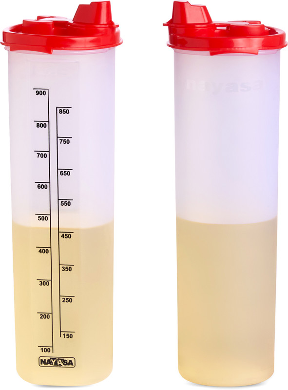 NAYASA 1000 ml Oil Pourer | Easy Flow Cooking Oil Dispenser Set(Pack of 2)