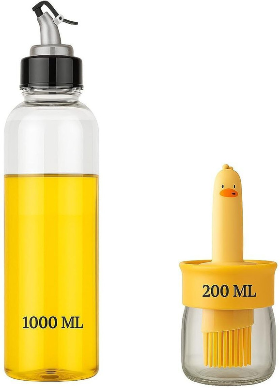 Dreamy Delights 200 ml, 1000 ml Cooking Oil Dispenser Set(Pack of 2)
