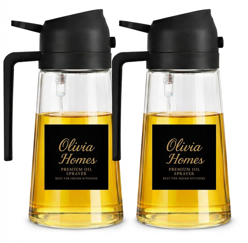 Soulkart 500 ml Cooking Oil Sprayer Set(Pack of 2)