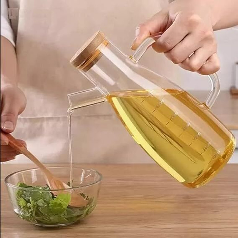 BHUMLLO 900 ml Cooking Oil Dispenser(Pack of 1)