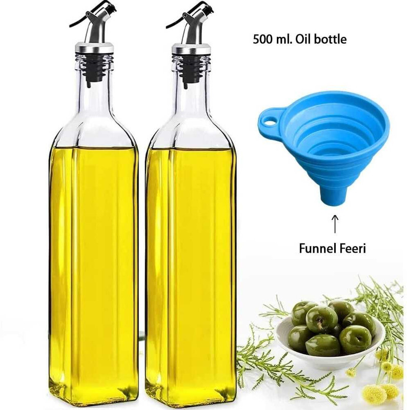 ecom prachi 1000 ml Cooking Oil Dispenser(Pack of 3)