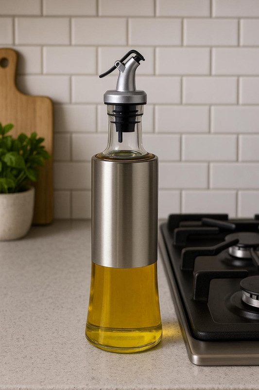JP STEEL PRODUCTS 350 ml Cooking Oil Dispenser(Pack of 1)