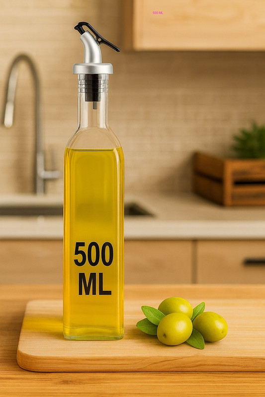 TRIORA 500 ml Cooking Oil Dispenser Set(Pack of 1)