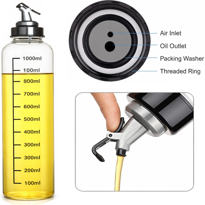 Regals Choice 1000 ml Cooking Oil Dispenser(Pack of 1)