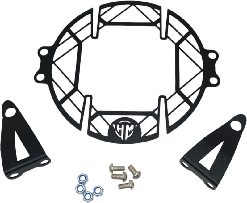 HIMOTORS RE Headlight Grill Jali Compatible for Hunter 350 Light Guard Hunter BLK01 Oil Filler Cap
