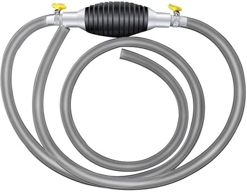 Uratech Fuel Transfer Pump Kit Tank Sucker Latest High Flow Hand Pump (2 Meter) Manual Pump(2 L Pack of 1)