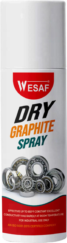 wesaf Dry Graphite Lubricant Spray, Bonded Lubricant for Metal Manual Sprayer(250 g Pack of 1)