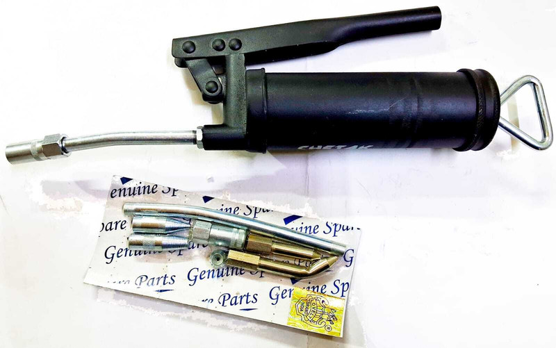 Lovely Lever type Grease gun 15 oz Model MPI-602 + 7 pcs coupling set ( Make : Chetak ) Manual Pump(425 g Pack of 8)