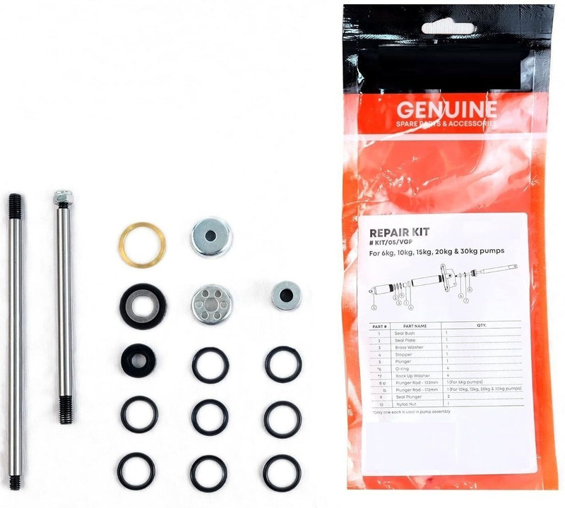 GSK Cut VGP Grease Gun Repair Kit (/05/VGP) For 6kg,10kg,15kg,20kg &30 Kg Pumps Manual Pump(600 g Pack of 15)