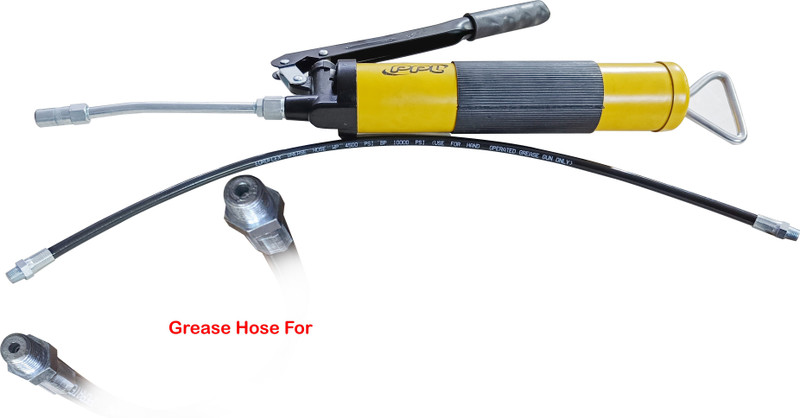 intenzo Hand Operated Grease Gun With 24 Inch Grease Hose Pipe Manual Pump(500 g Pack of 1)