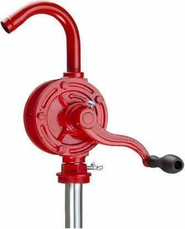 GoodsBazaar Rotary Barrel Hand Pump | Suitable for: 50-210 Litre Drums | TBT Manual Pump(210 g Pack of 1)