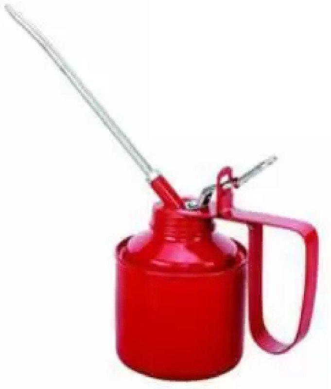 GrabMoor Lubricant Oil Can with Lever Pump Body and 15cm Nozzle for Car/Bike/Kitchen Manual Dispenser(200 g Pack of 1)
