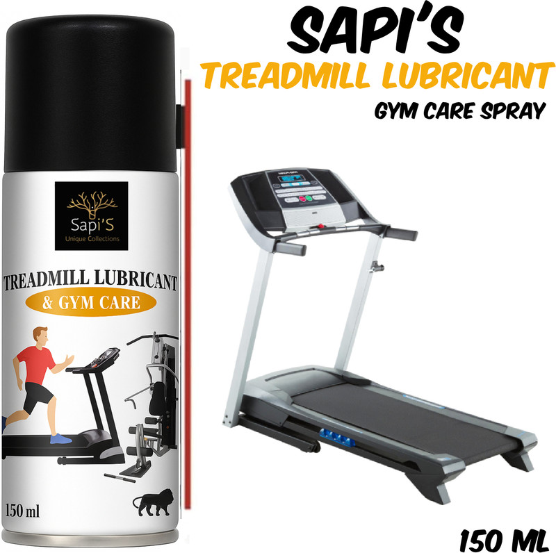 SAPI'S Silicone Oil Lubricant Spray for Treadmill (150ml), Use For Equipment Applications Extra Long Control Flow Applicator Easy To Use On All Treadmills Manual Sprayer(0.15 L Pack of 1)