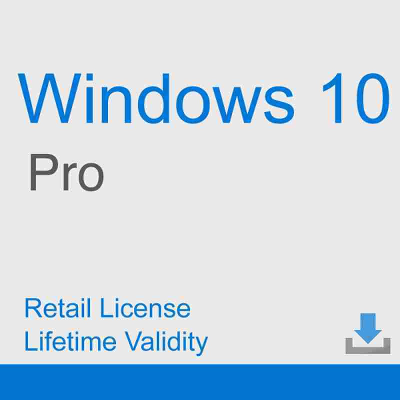 MICROSOFT 10 Pro_01 License (32/64) Bit Support