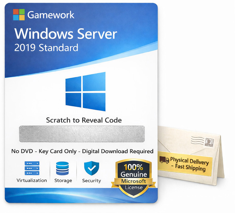 Gamework Windows Server 2019 Standard Server 2019 Standard Operating System x32 x64
