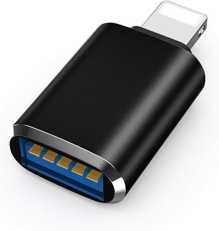 AMKETTE USB, Lightning OTG Adapter(Pack of 1)