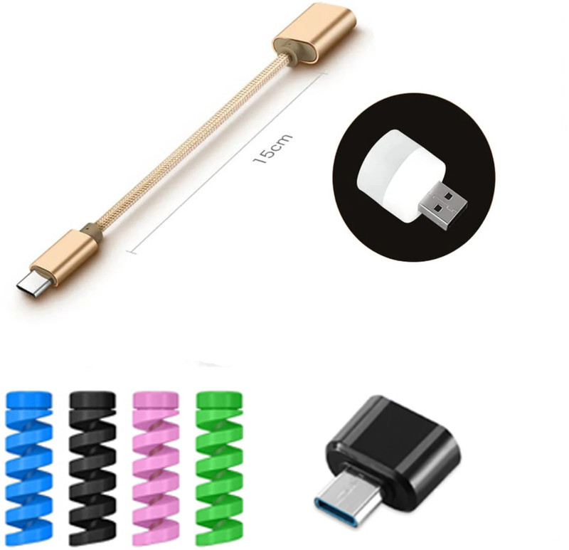 Red Champion USB Type C OTG Adapter(Pack of 1)