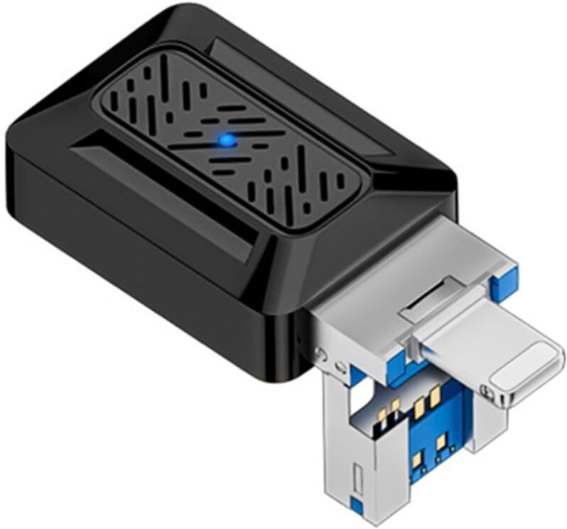Verilux USB Type C, Lightning OTG Adapter(Pack of 1)