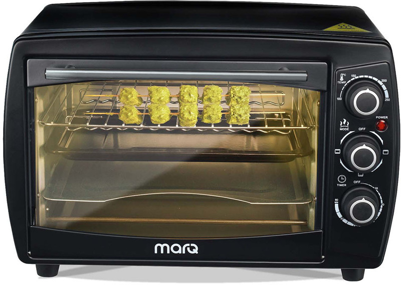 MarQ by Flipkart 18-Litre with Crumb Tray 18L1200W4HL / MQOT18NNTAB(Black)