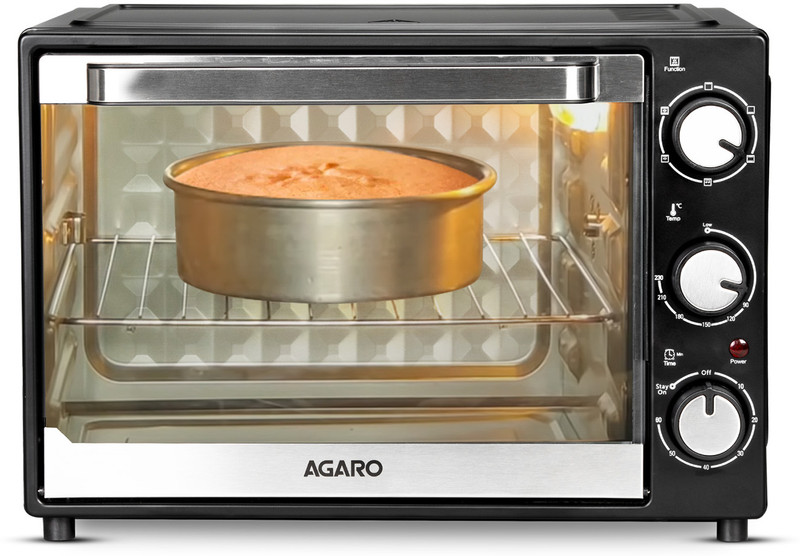 AGARO 40-Litre with Motorised Rotisserie 33394(Black)