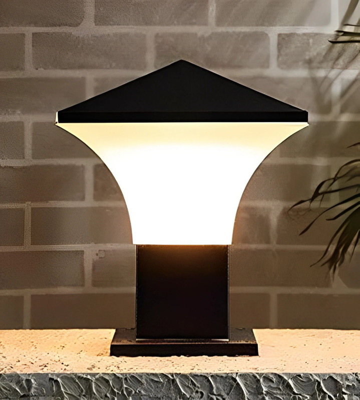 Areezo Phantom 003 Gate Light Outdoor Lamp(Black, White)