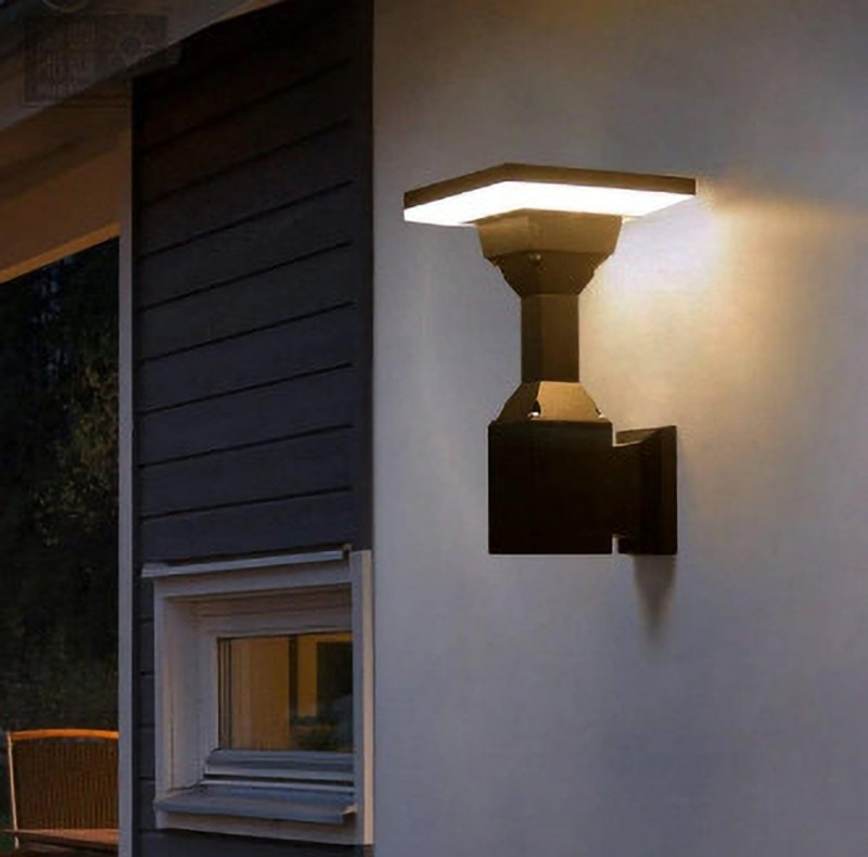 LX lx488 Post Light Outdoor Lamp(Black)