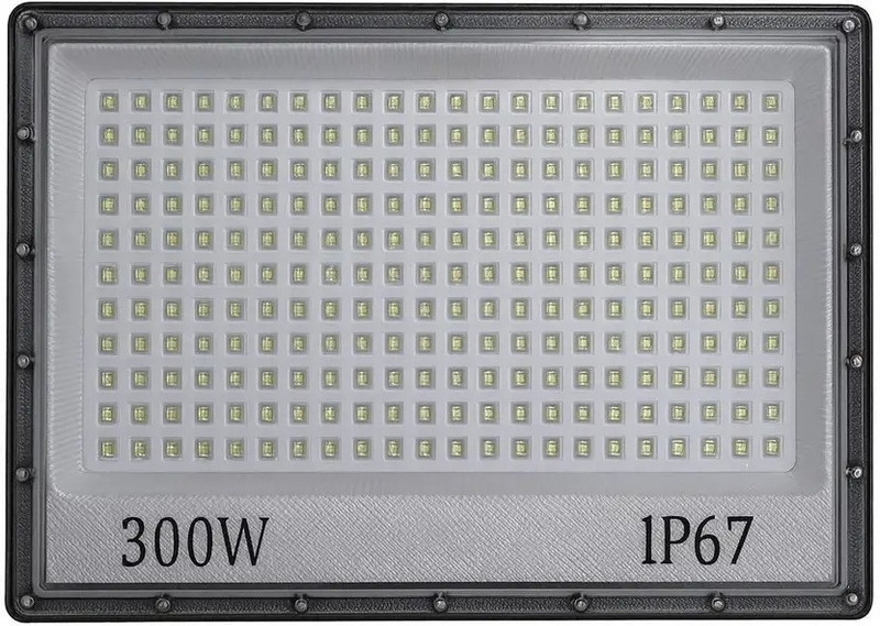 OPM TRADING 120 Watt LED Flood Light-IP66 Waterproof LED Lights with 120 Degrees Wide Beam-LED Lamps Lights (Cool White) Metal, Made in India (120 Lens) Flood Light Outdoor Lamp(White)