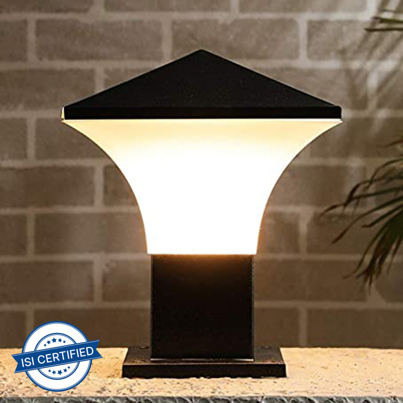 HomesElite Outdoor Light Gate Light Outdoor Lamp(Brown)