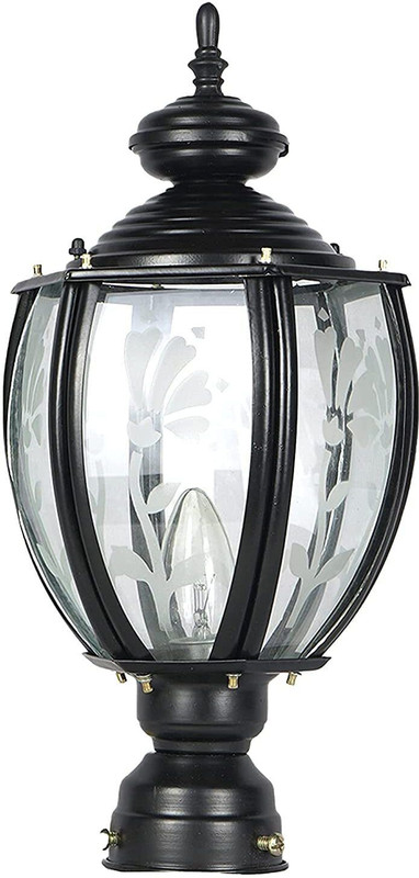 ARTDECOR LO3 BIG Gate Light Outdoor Lamp(Black, White)