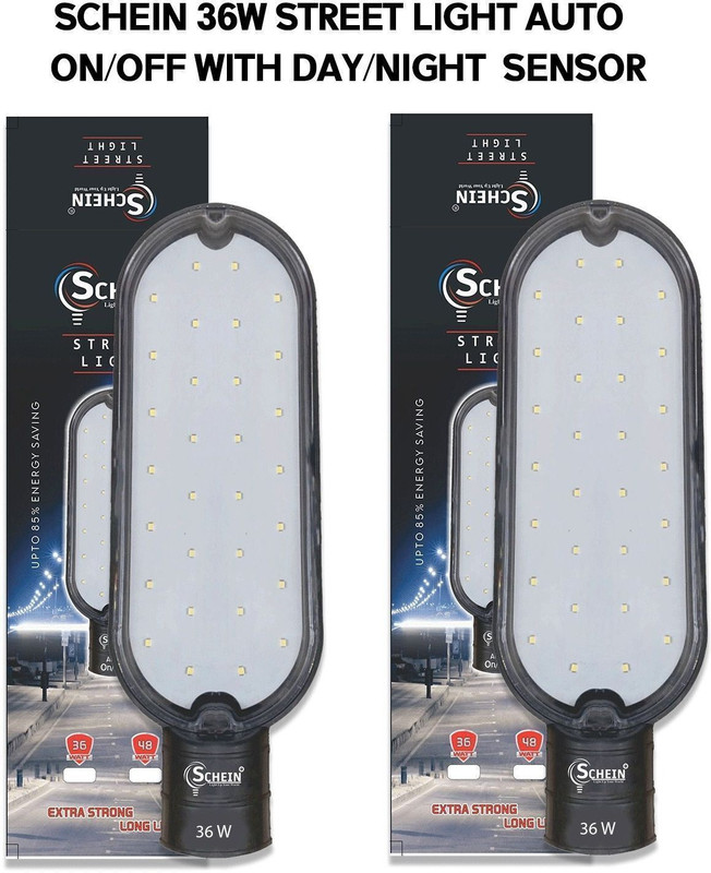 SCHEIN 36W Pack of 2 Street Light Outdoor Lamp(White)