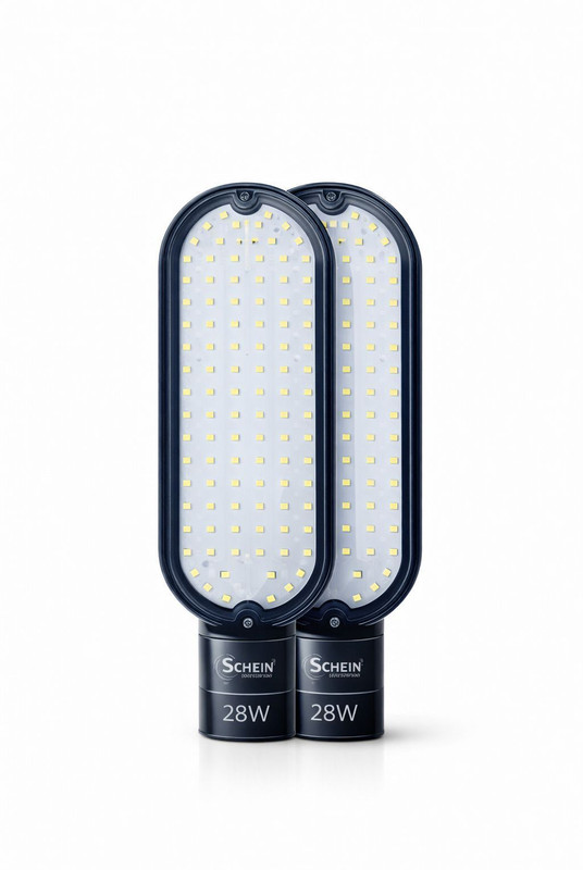 SCHEIN 28W LED Street Light | High-Efficiency Weatherproof Outdoor Light with 6500K Street Light Outdoor Lamp(White)