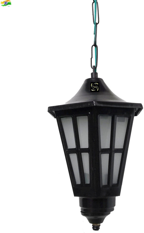 Cruv GL11_2PCs Gate Light Outdoor Lamp(Black)