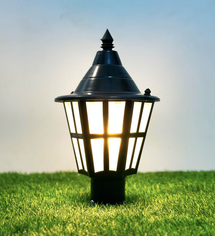 Lyse Decor Boundary lights, pillar lights, Gate lights, gate lamps Gate Light Outdoor Lamp(Black, White)