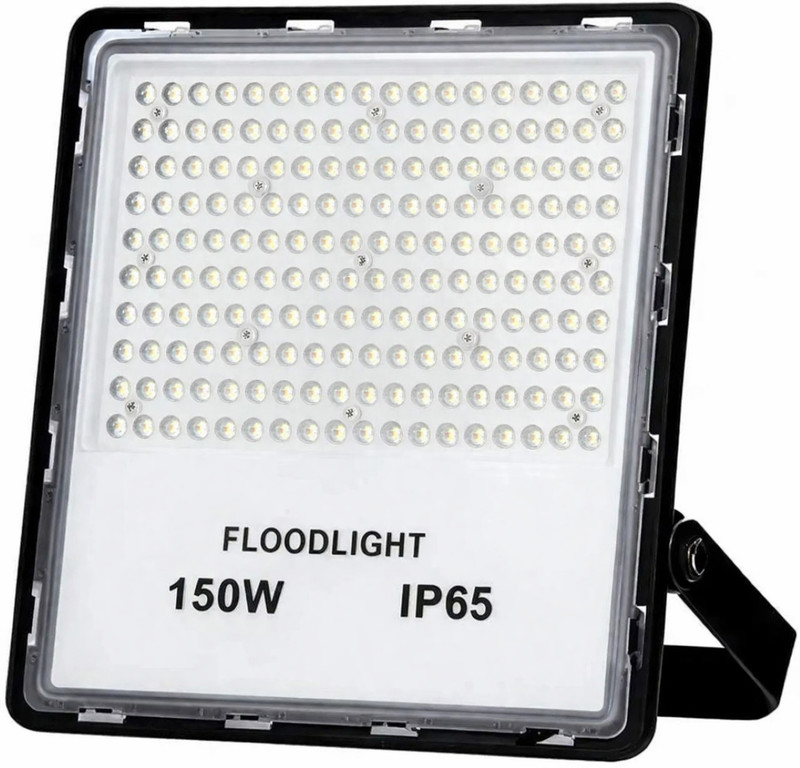 RTC LIGHT 150W LED Flood Light IP65 Waterproof Street & Outdoor Light Flood Light Outdoor Lamp(White, Black)