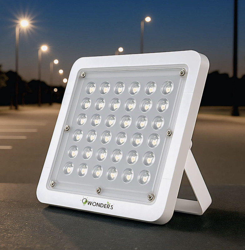 Wonders Ik wonder 30 watt flood light Amaze Flood Light Outdoor Lamp(White)